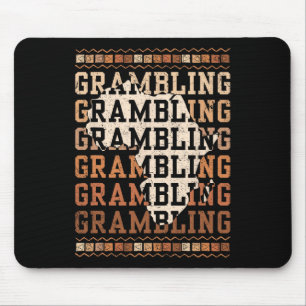 Grambling Hbcu With Africa Alumni Historical Black Mouse Pad