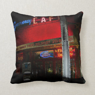 Gramercy Park Cafe, NYC Throw Pillow