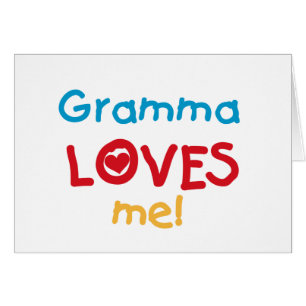 Gramma aime mes t-shirts et cadeaux