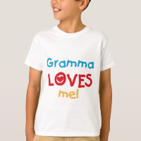 Gramma Loves Me T-shirts and Gifts