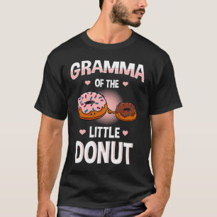 Gramma Of The Little Doughnut Gender Reveal Announ T-Shirt