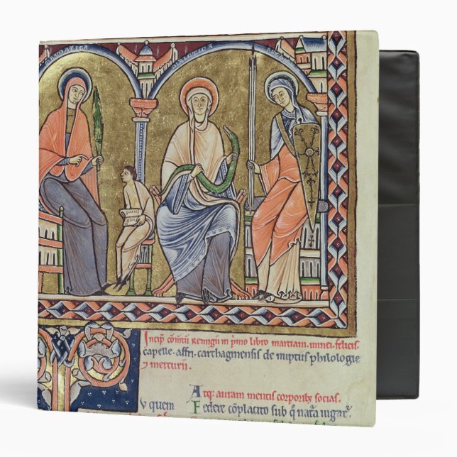Grammar, Dialect and Rhetoric from 'Satyricon' Binder (Front/Inside)