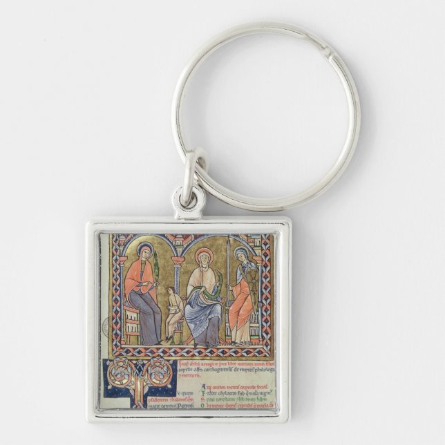 Grammar, Dialect and Rhetoric from 'Satyricon' Keychain (Front)