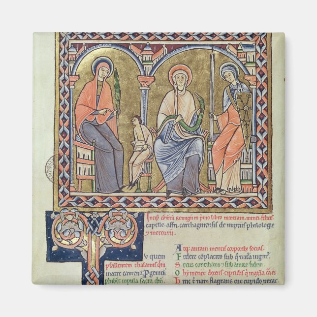 Grammar, Dialect and Rhetoric from 'Satyricon' Magnet (Front)