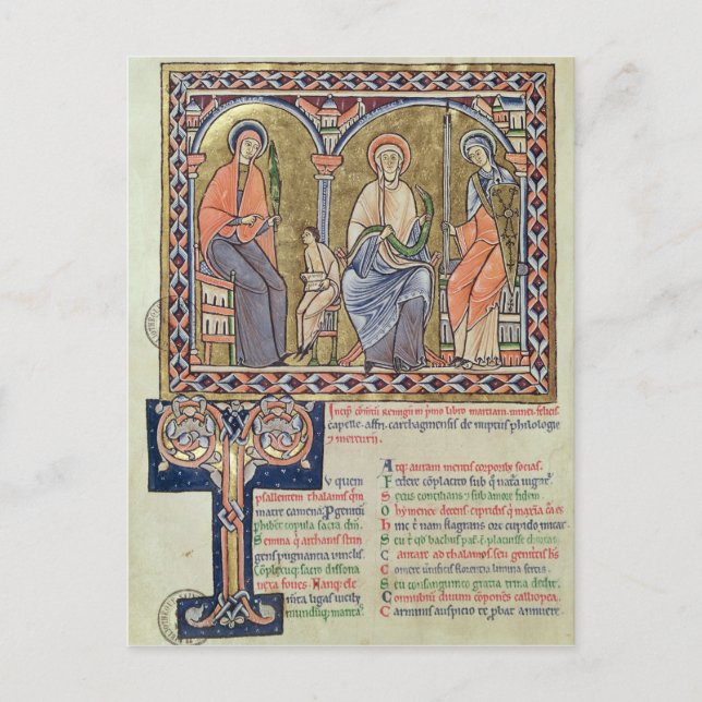 Grammar, Dialect and Rhetoric from 'Satyricon' Postcard (Front)