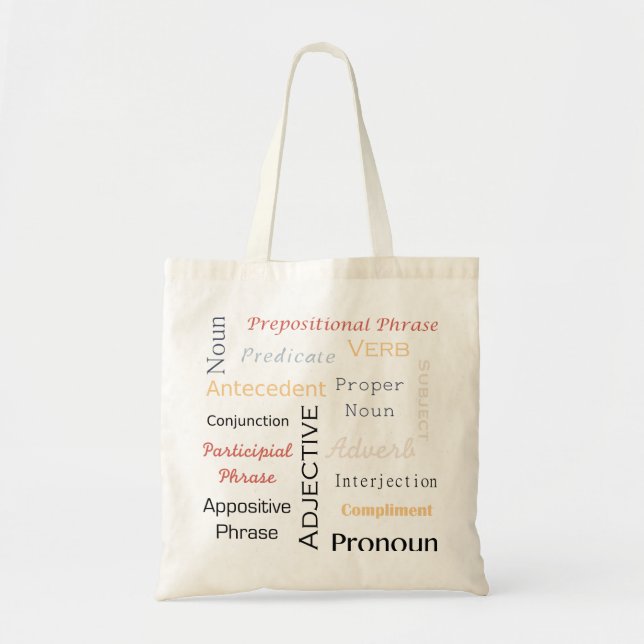 Grammar Geek Tote Bag (Front)