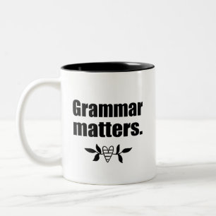 Grammar Matters   Language Skills Coffee Mug