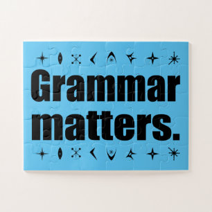 Grammar Matters   Language Skills Jigsaw Puzzle