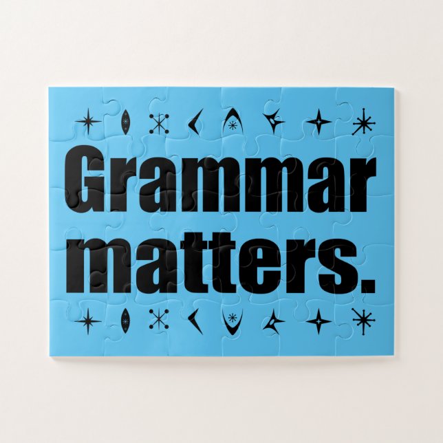 Grammar Matters | Language Skills Jigsaw Puzzle (Horizontal)