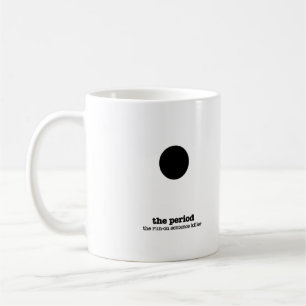 Grammar Mug Period Punctuation Humour English Gift