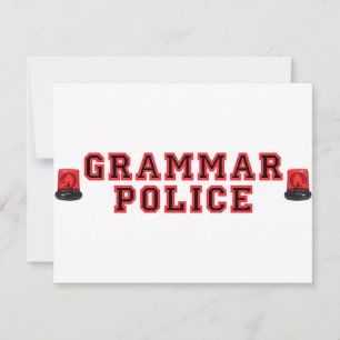 Grammar Police