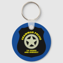 Grammar Police Badge