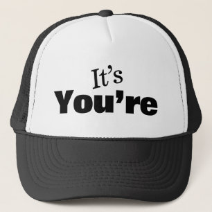 Grammar Police Trucker Hat