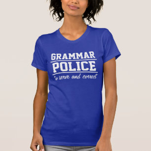 Grammar Police Women's T-Shirt