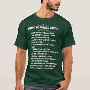Grammar Pun Funny English Teacher Literature T-Shirt