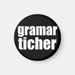 Grammar teacher joke magnet