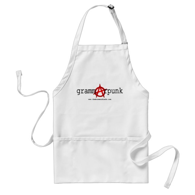 Grammarpunk Apron (Front)