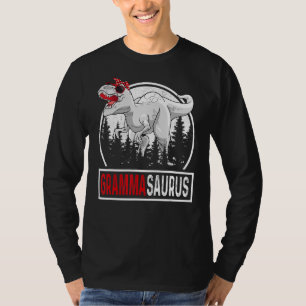 Grammasaurus Gramma Saurus Rex Birthday Party T-Shirt
