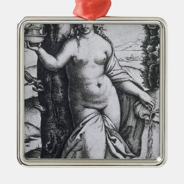 Grammer Metal Ornament (Front)