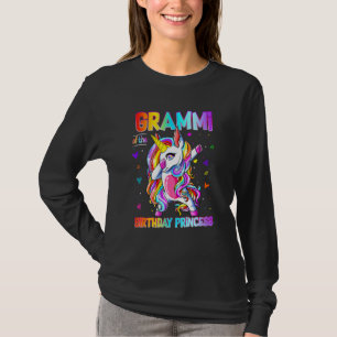 Grammi Of The Birthday Princess Girl Dabbing Unico T-Shirt