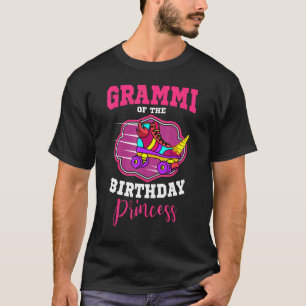 Grammi Of The Birthday Princess Roller Skates Skat T-Shirt