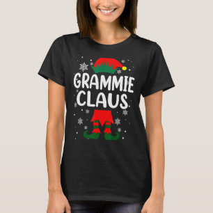 Grammie Claus  Family Matching Grammie Claus Pajam T-Shirt