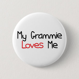 Grammie Loves Me 2 Inch Round Button