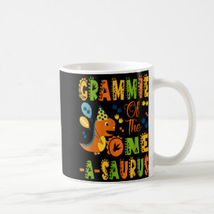 Grammie Of The One-a-saurus 1st Birthday Dinosaur  Coffee Mug