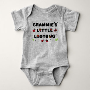 Grammie's Little Ladybug - Cute Baby Bodysuit