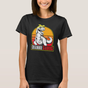 Grammiesaurus Rex Dinosaur Grammie Saurus Family M T-Shirt