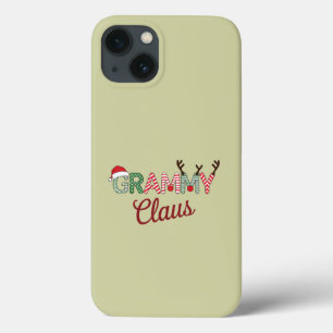 Grammy Claus Christmas Grandma Gift Xmas iPhone 13 Case
