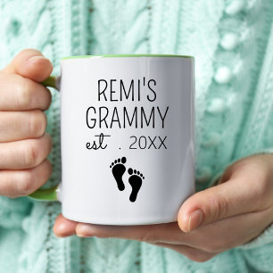 Grammy Est 2023 Coffee Mug Gift for New Grammy