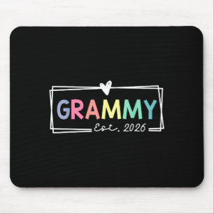 Grammy Est 2026 Promoted To Grandma 2026 For Grand Mouse Pad