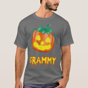 Grammy Funny Halloween Family JackOLantern Pumpkin T-Shirt