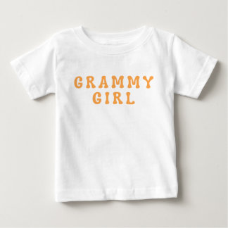 Grammy Girl Matching Grandma and grandaughter Baby T-Shirt