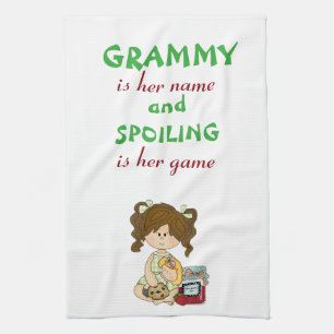 Grammy kitchen towel Grandma gifts