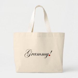 Grammy! Large Tote Bag