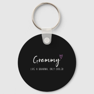 Grammy Like A Grandma Only Cooler Mother's Day Keychain