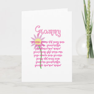 Grammy Mother's Day Card