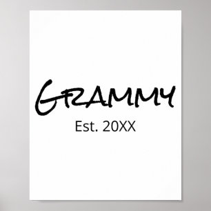 Grammy Nana Gigi Grandma Grandmother D  Poster