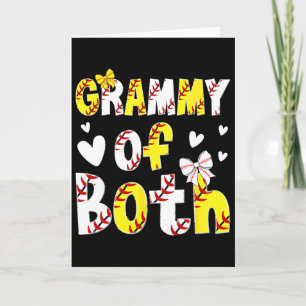 Grammy Of Both Proud Softll Sell Grammy Grandma Card