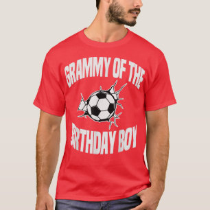 Grammy of the Birthday Boy Soccer Team Bday Party T-Shirt