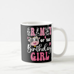 Grammy Of The Birthday Girl Farm Cow 1st Birthday Coffee Mug