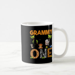 Grammy Of The Birthday Wild One Safari Boy Family  Coffee Mug