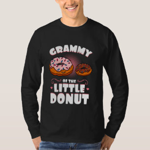 Grammy Of The Little Doughnut Gender Reveal Baby S T-Shirt