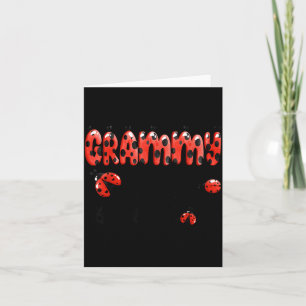 Grammy of The Little Lady Birthday Girl Ladybug Card