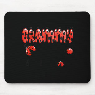 Grammy of The Little Lady Birthday Girl Ladybug Mouse Pad