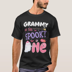 Grammy Of The Spooky One 1st Birthday Halloween Pi T-Shirt