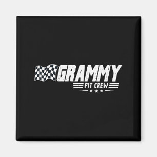 Grammy T Crew Race Car Birthday Family Racing Magnet
