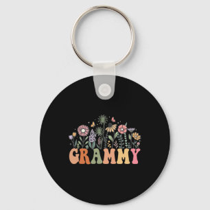 Grammy Wildflower Floral Birthday Baby Shower New  Keychain